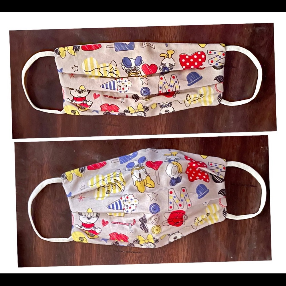 Mickey and friends face mask